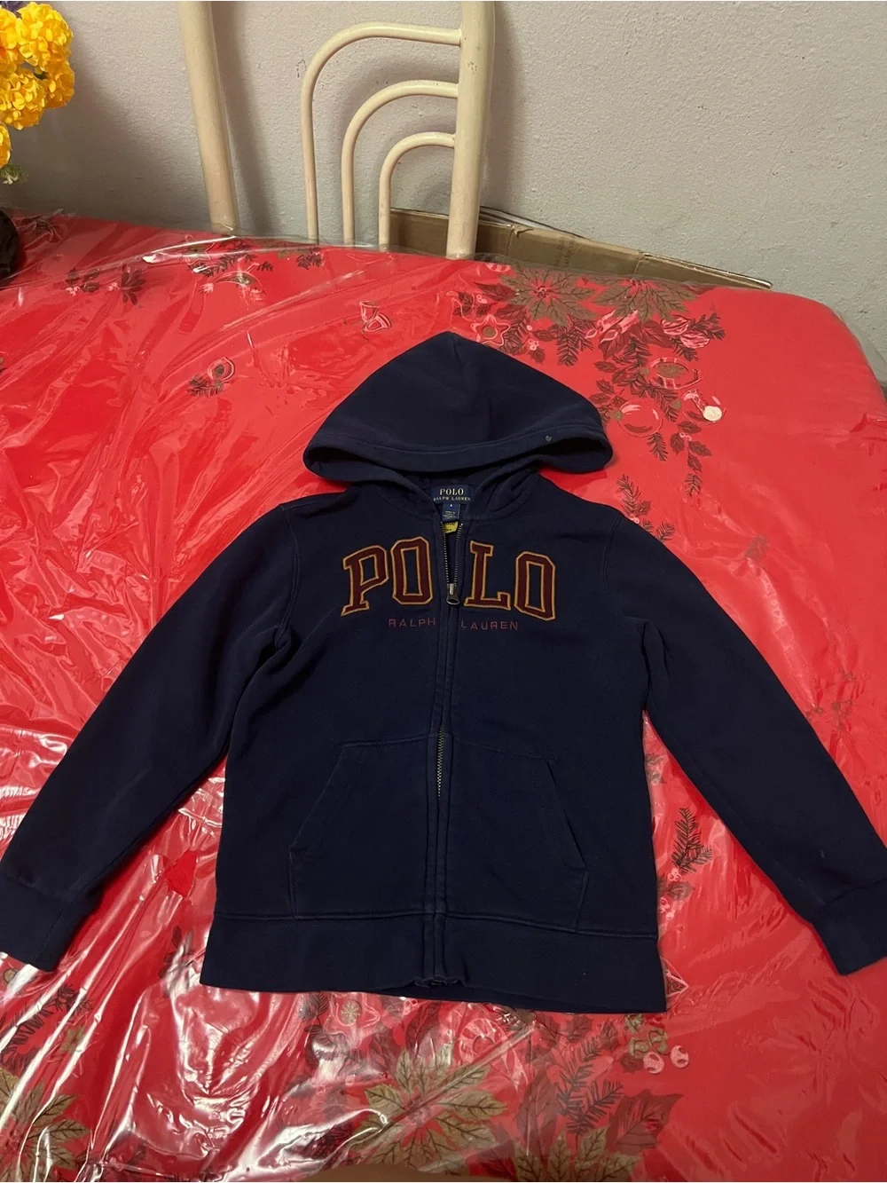 Polo Ralph Lauren Boys Hoodie Full Zip Jacket, Size 6